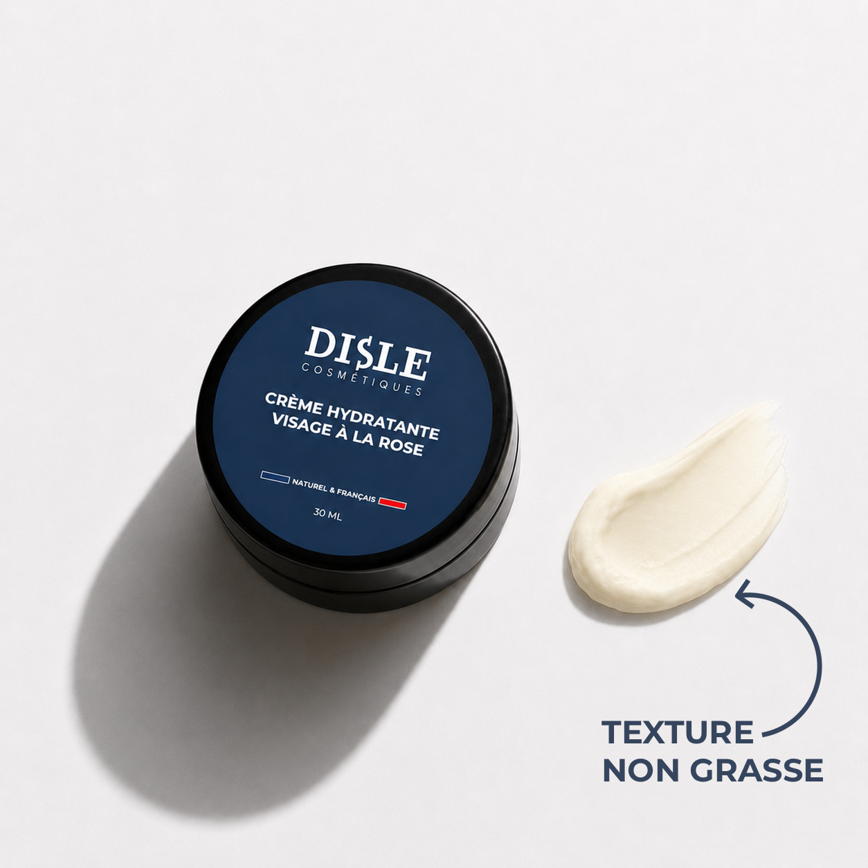 CRÈME HYDRATANTE VISAGE À LA ROSE