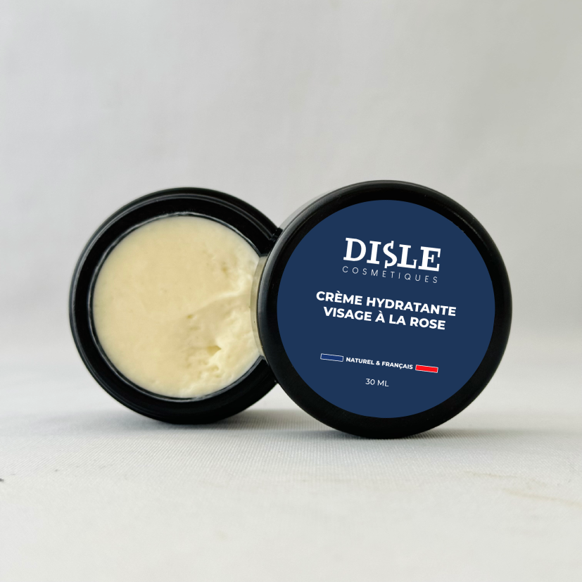 CRÈME HYDRATANTE VISAGE À LA ROSE